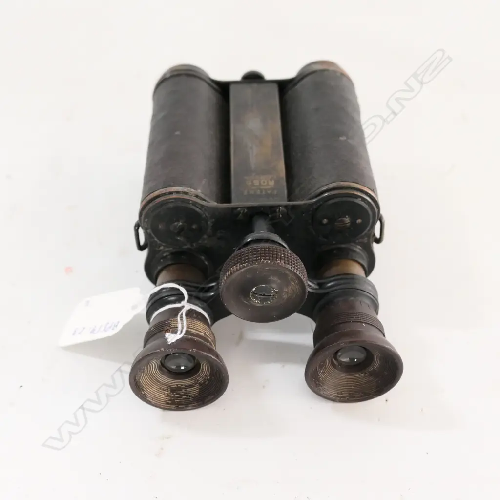 ROSS 1ST SERIES PRISM BINOCULAR (BARTON’S PATENT) 10X20 AND A WHIRLING HYGROMETER (TO MEASURE AIR HUMIDITY & DEW POINT) Image 1++